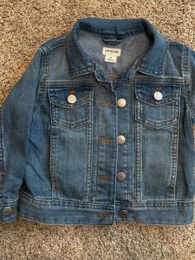 EUC! CREWCUTS classic denim jacket. Size 3.